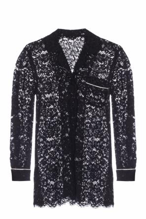 Floral motif openwork shirt, zdjęcie 1 Floral motif openwork shirt od Dolce & Gabbana
